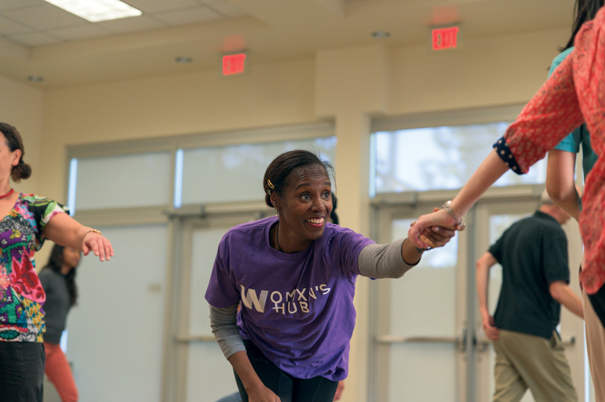 Professor S. Ama Wray led a series of classes for the broader UCI community focused on breath, motion, and connection to increase resilience and manage stress in the working environment.