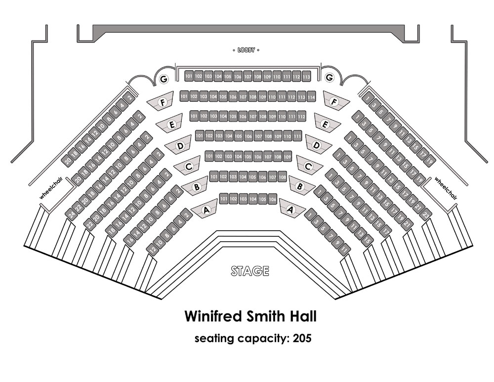 Irvine Barclay Theatre Seating Chart