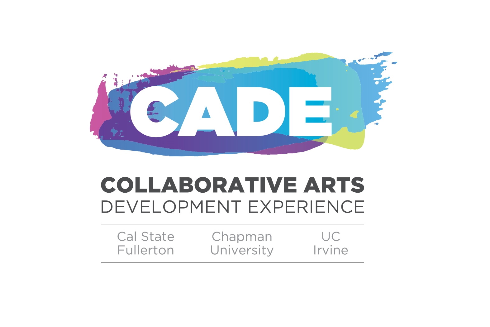 CADE (Collaborative Arts Development Experience) logo poster 2015