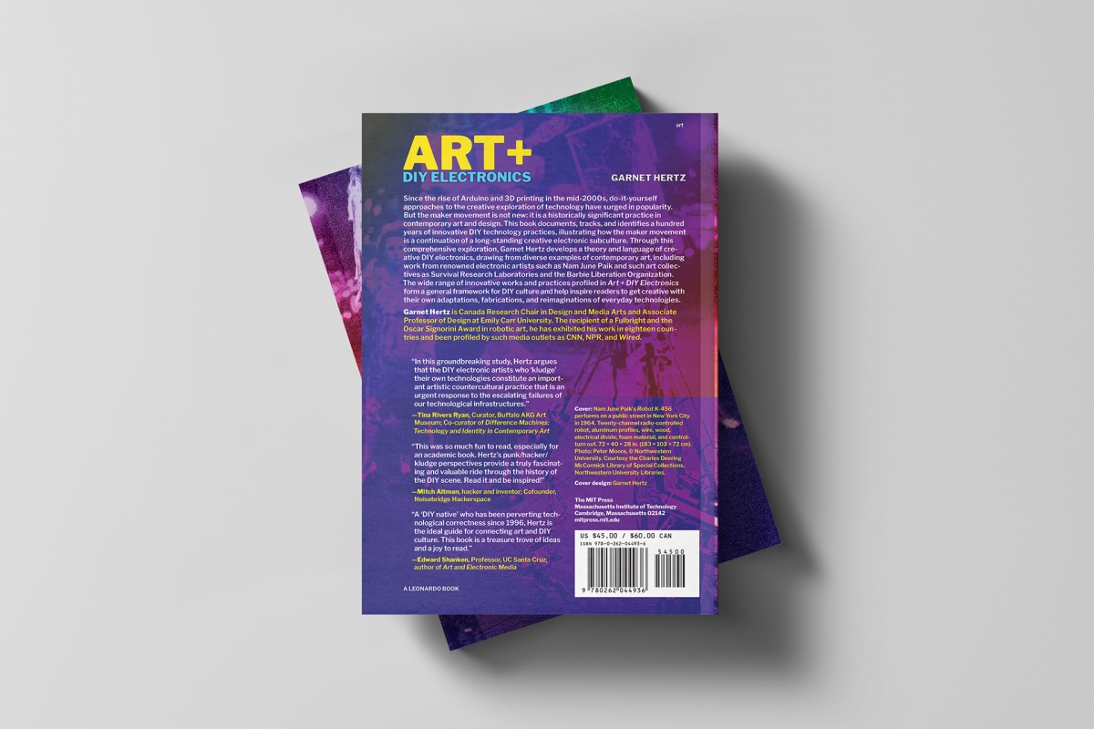 ART+ DIY Electronics with Garnet Hertz graphic