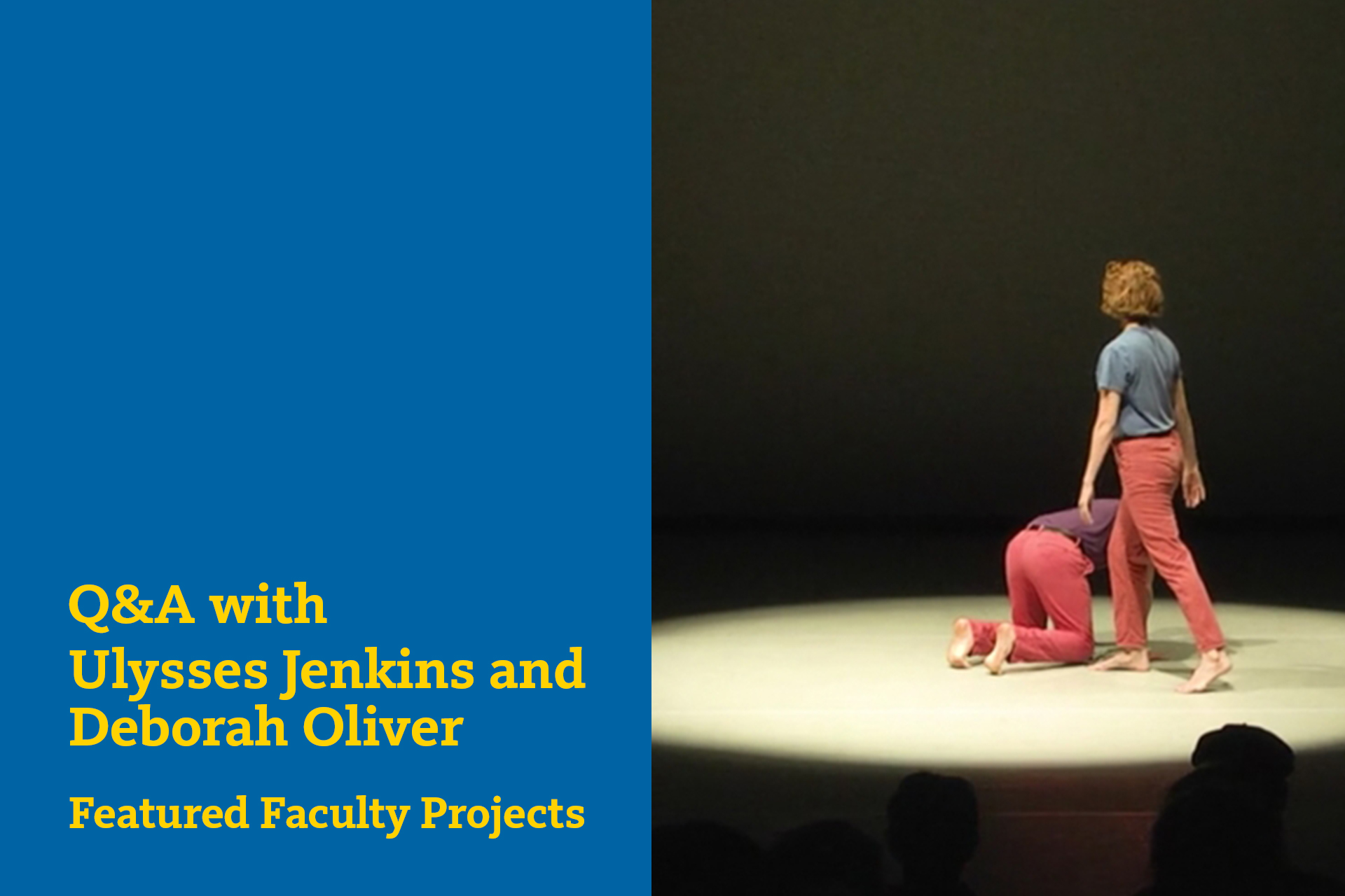 Q&A with Ulysses Jenkins and Deborah Oliver digital header