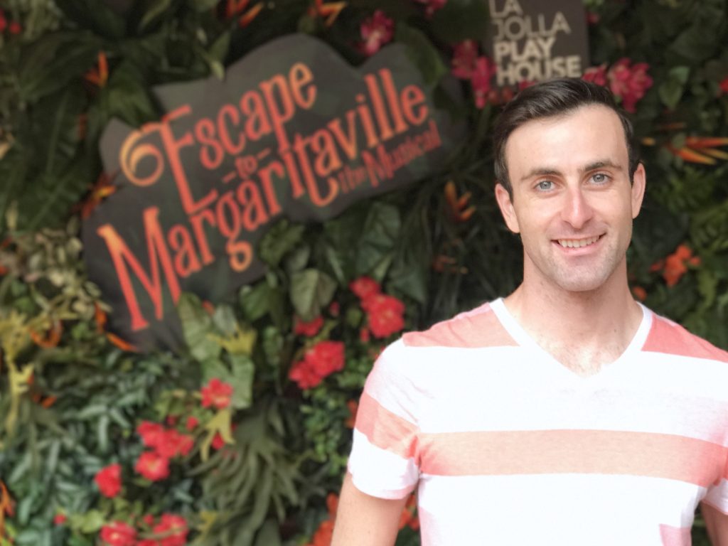 Justin Keates in Margaritaville