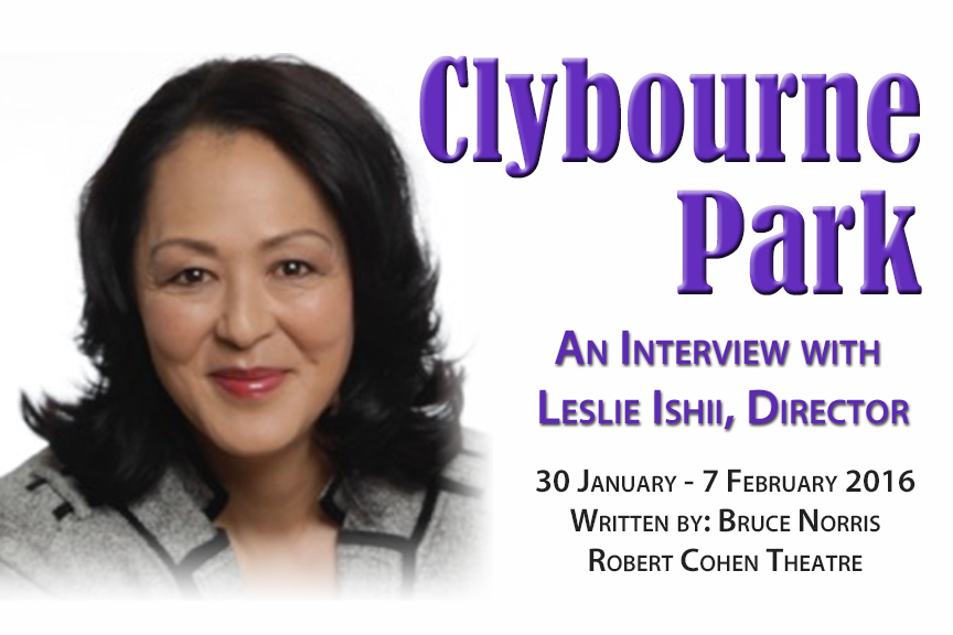 Clybourne Park, interview with Leslie Ishii 