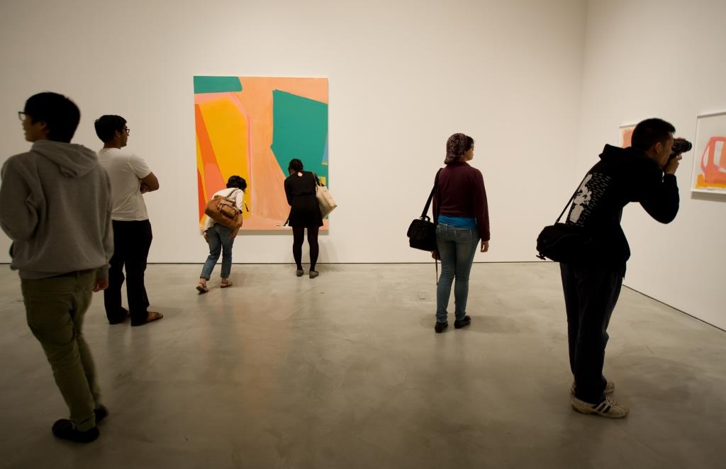 MFA exhibition viewing