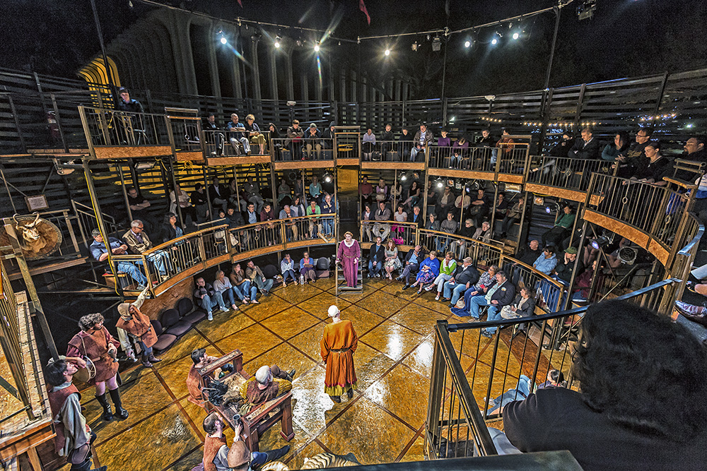 New Swan Theatre interior