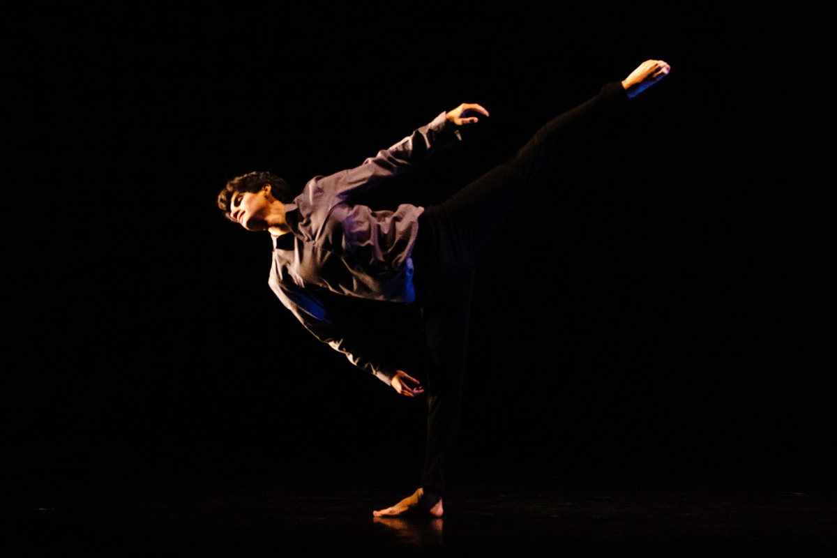  Justin Cerda performs in "contention" choreographed by José Argueta for New Slate 2023.