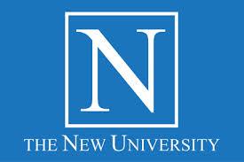 The New University logo