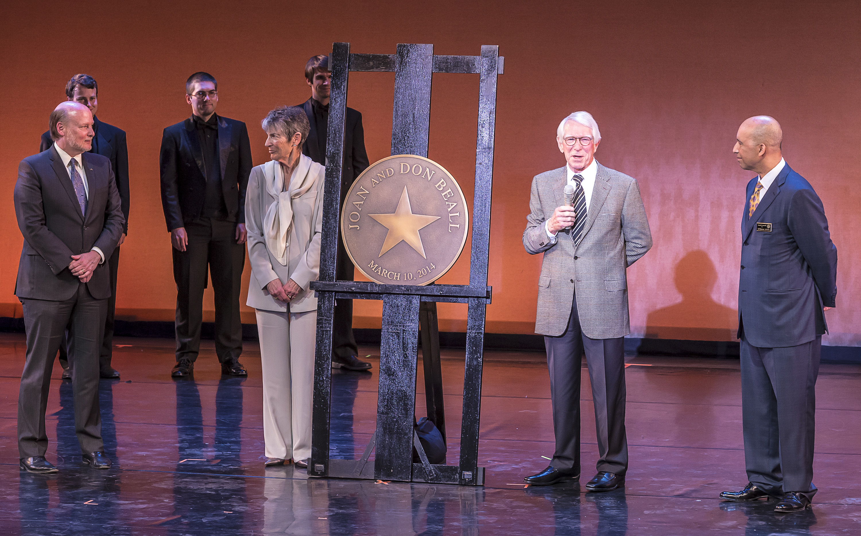 Joan and Don Beall Honored with Commemorative Star