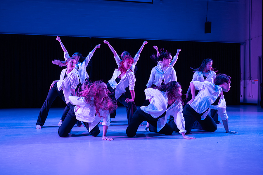 BBDT performance of Purrr, choreographed by Randy Phalouka ’24.