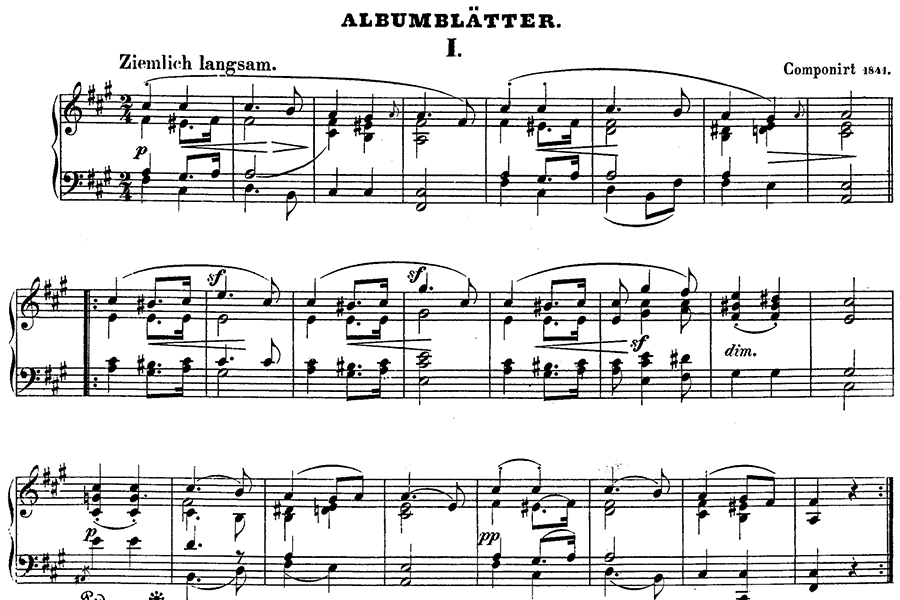 Sheet music.