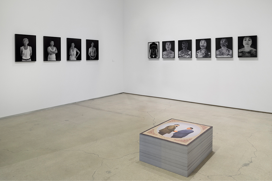 Scratching at the Moon (installation view) (2024). Image courtesy of the artists and the Institute of Contemporary Art, Los Angeles. Photo: Jeff McLane.
