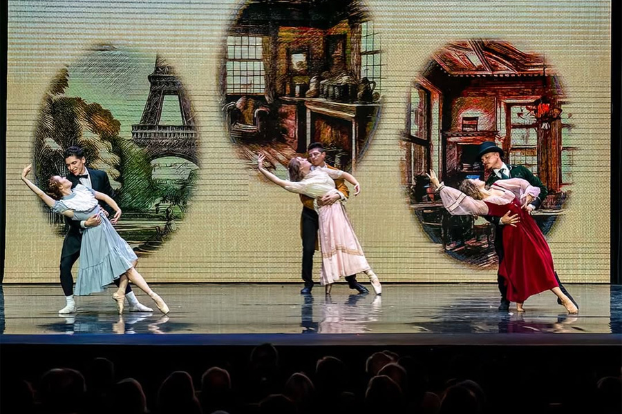 Performance of Little Women Ballet. Photo courtesy of Emma Andres.