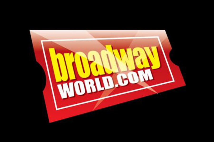 Broadway World logo with black background