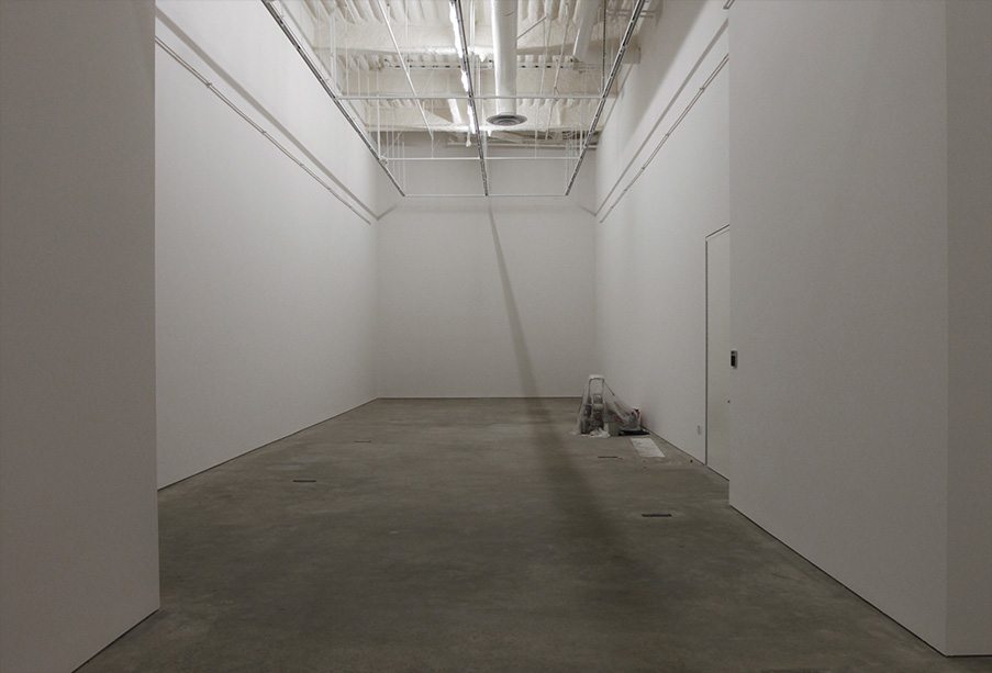 View of the CAC Gallery Uninstalled