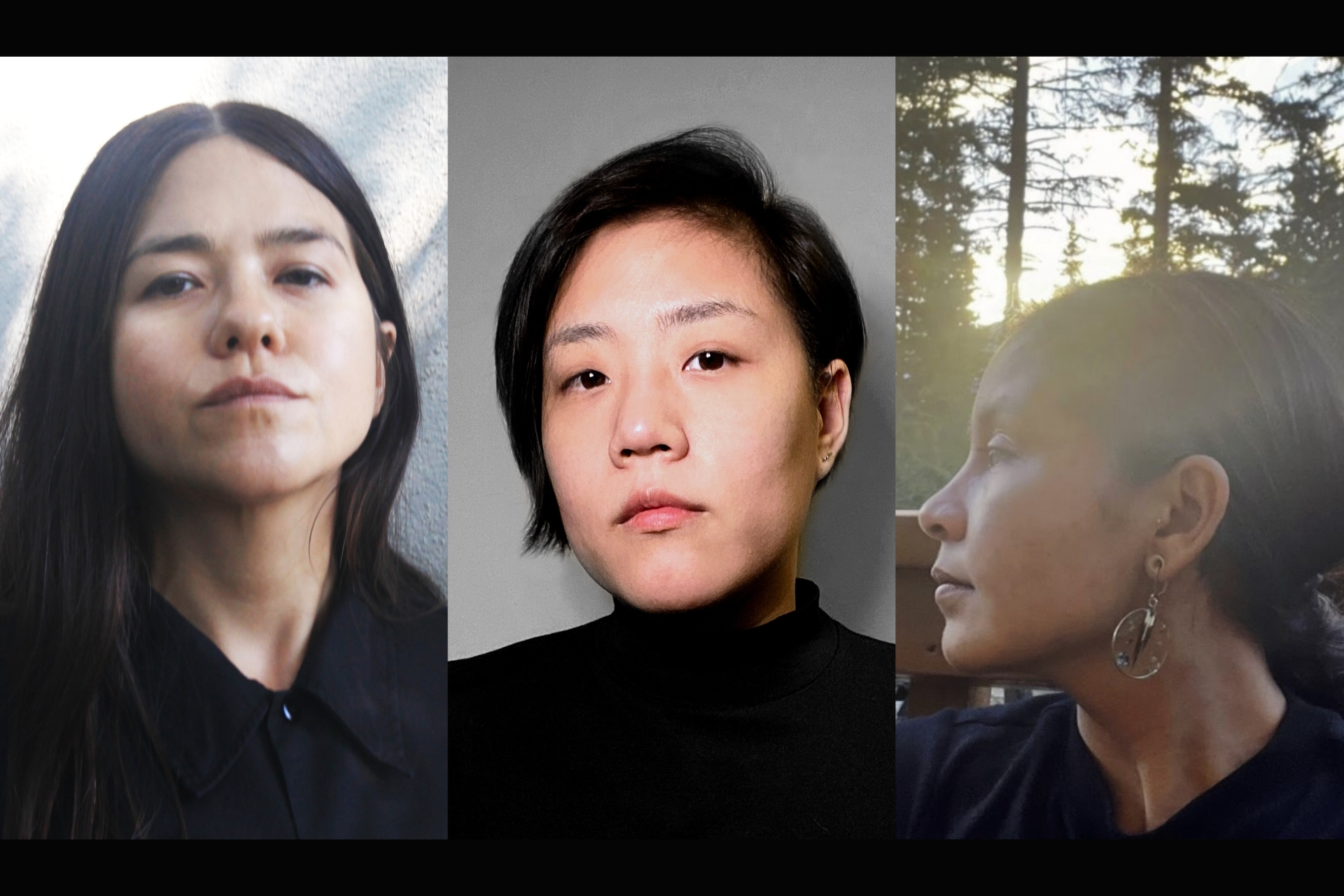 (left to right) Na Mira, Yee Eun Nam and E.Macias