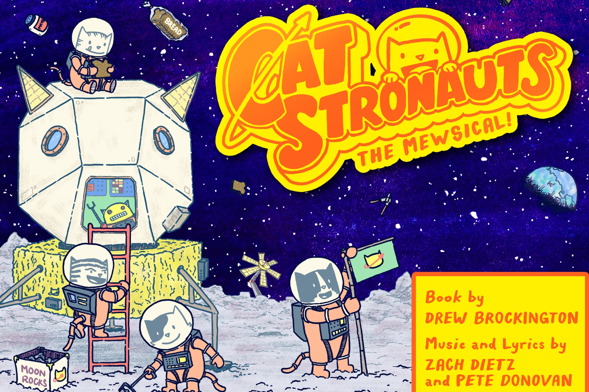Catstronauts The Mewsical poster