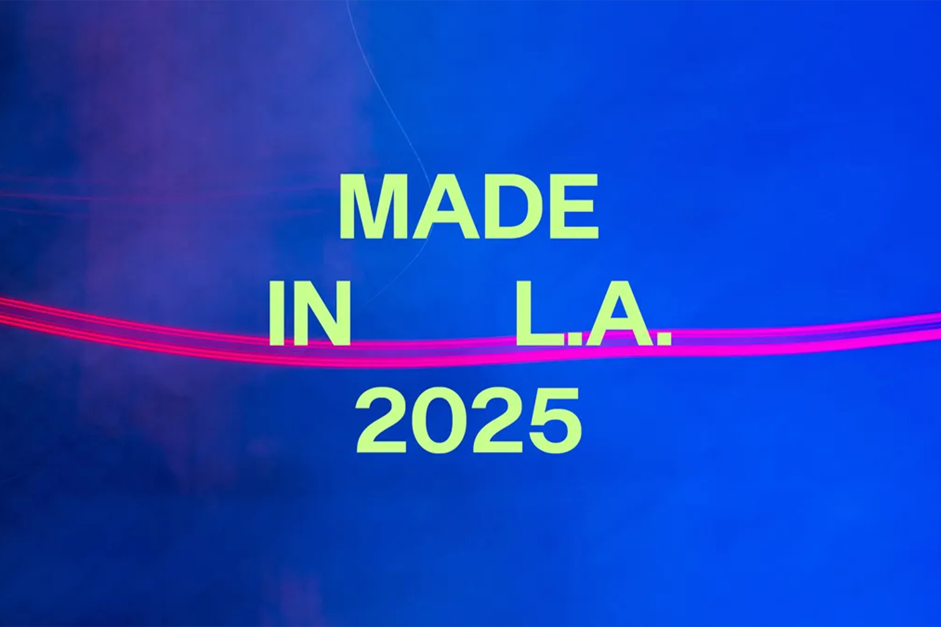 Made In LA 2025 poster