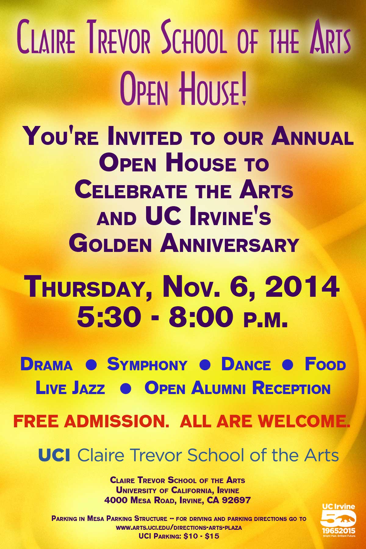 2014 Open House invite