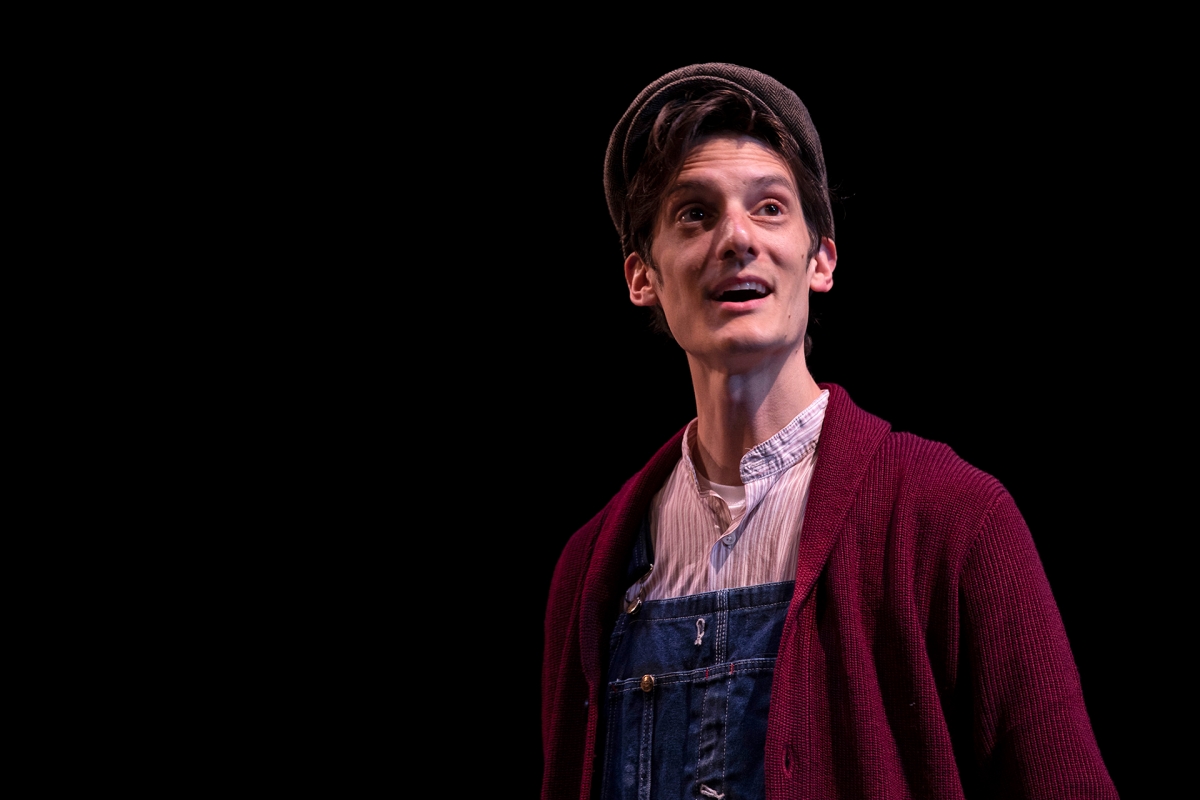 Paul Culos, M.F.A. '10, in South Coast Repertory's 202​2 production of ​​Our Town by ​Thornton Wilder. (Photo by ​​Matt Gush/SCR.)