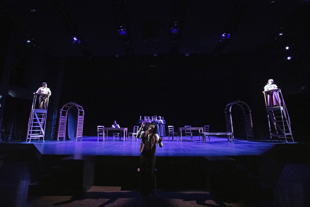 South Coast Repertory's 202​2 production of ​​Our Town by ​Thornton Wilder. (Photo by ​​Matt Gush/SCR.)