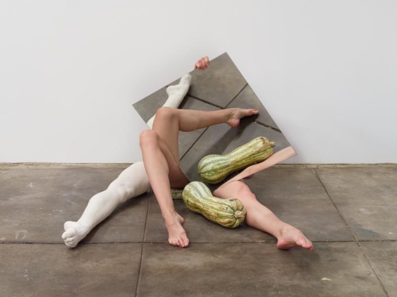 Heather Rasmussen, Untitled (Legs and mirror #2), 2016, pigment print 24x32 inche
