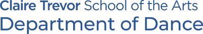 Department of Dance Logo