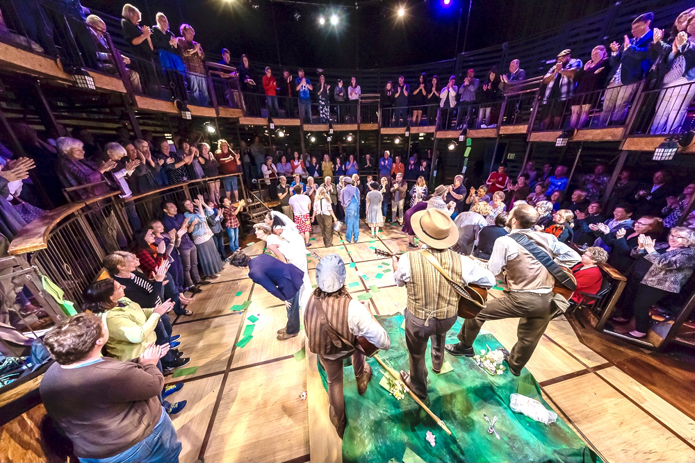 Curtain Call at the New Swan Theater