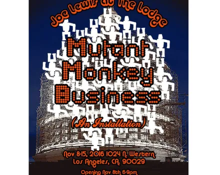 Mutant Monkey Business 2016 poster