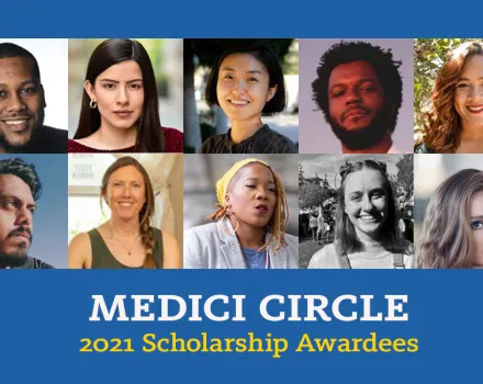 Medici Circle 2021 Scholarship Awardees collage