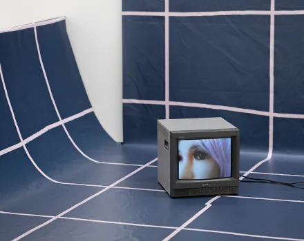 Installation view of Gosia Wojas' piece in the University Art Gallery