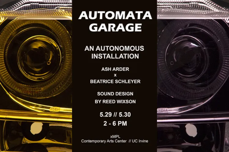 Promo poster for Automata Garage