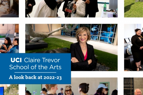 A collage of photos from CTSA with a center photo of Dean Tiffany Lopez. 