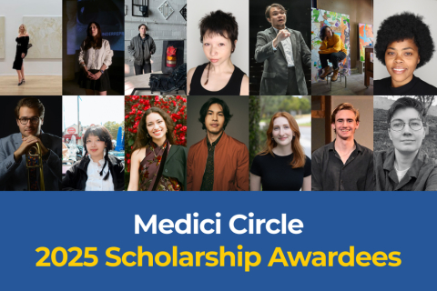 Collage of students' faces