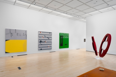 Interior art gallery