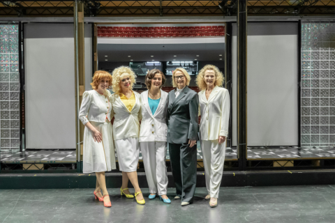 Group of people on stage